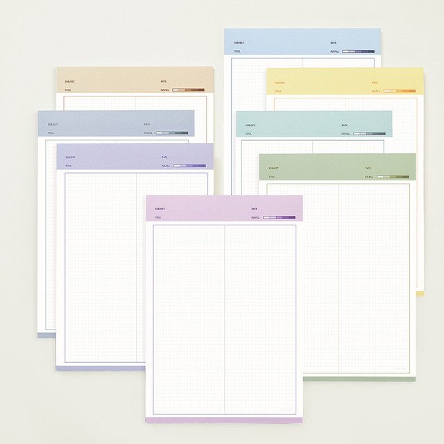 Fulfill yourself B5 size writing grid notepad Fulfill yourself B5 size writing grid notepad