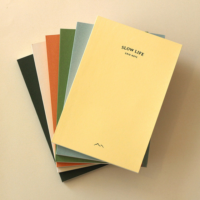 Dash And Dot Slow life lined grid blank notebook Dash And Dot Slow life lined grid blank notebook