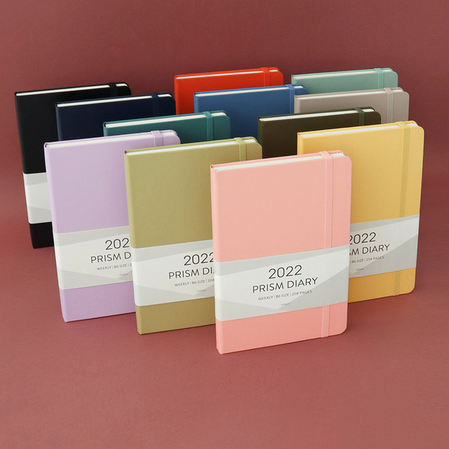Indigo 2022 Prism B6 Dated Weekly Diary Planner Indigo 2022 Prism B6 Dated Weekly Diary Planner