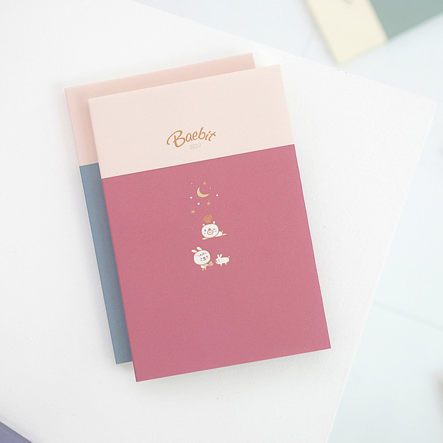 3AL 2022 Baebit Dated Weekly Diary Planner 3AL 2022 Baebit Dated Weekly Diary Planner