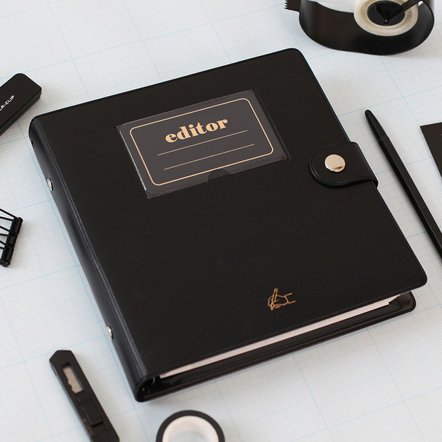 2NUL Editor's Pick A6 wide 6-ring Dateless Weekly Diary 2NUL Editor's Pick A6 wide 6-ring Dateless Weekly Diary