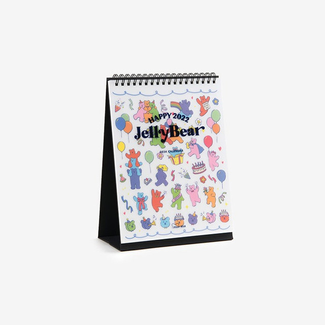 Dailylike Happy 2022 Jelly bear Monthly Desk Calendar Dailylike Happy 2022 Jelly bear Monthly Desk Calendar