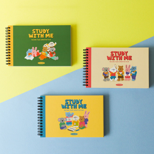 Dailylike My Buddy 6 Months Dateless Weekly Study Planner Dailylike My Buddy 6 Months Dateless Weekly Study Planner