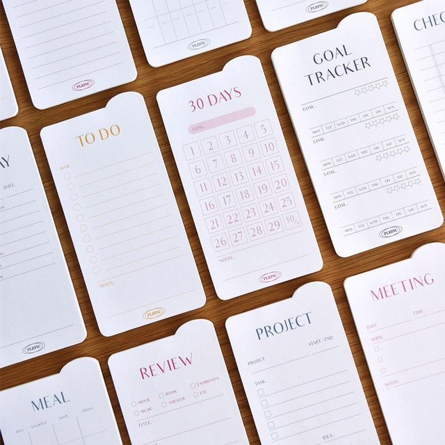 Play Obje Round Index Plan Checklist Various Sticky Notepad Play Obje Round Index Plan Checklist Various Sticky Notepad