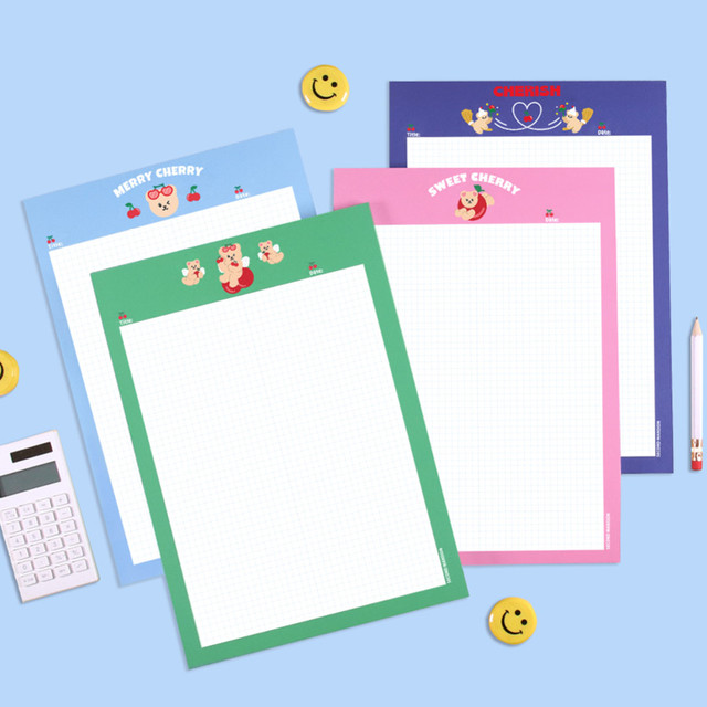Second Mansion Jucy Bear B5 Grid Writing Notepad Second Mansion Jucy Bear B5 Grid Writing Notepad