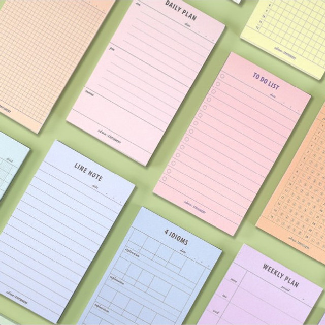 Second Mansion Planning Various Notepad Ver2 Second Mansion Planning Various Notepad Ver2