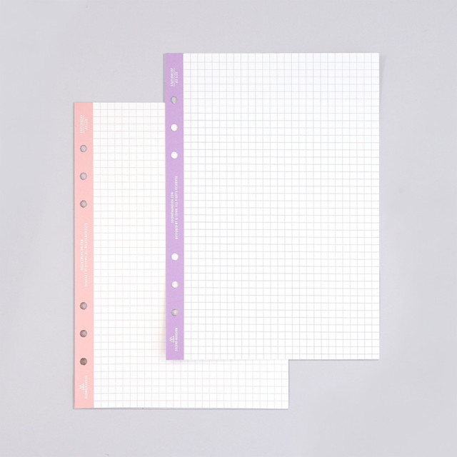 Second Mansion Grid 6-ring A5 notebook Paper Refills Second Mansion Grid 6-ring A5 notebook Paper Refills