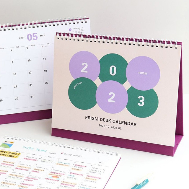 Indigo 2023 Prism Monthly Standing Desk Calendar Scheduler Indigo 2023 Prism Monthly Standing Desk Calendar Scheduler