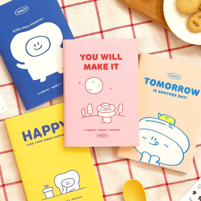 2023 Toasty B6 Undated Weekly Diary Planner 2023 Toasty B6 Undated Weekly Diary Planner