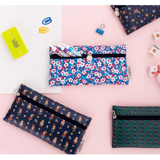 Pattern simple zipper pencil case Pattern simple zipper pencil case