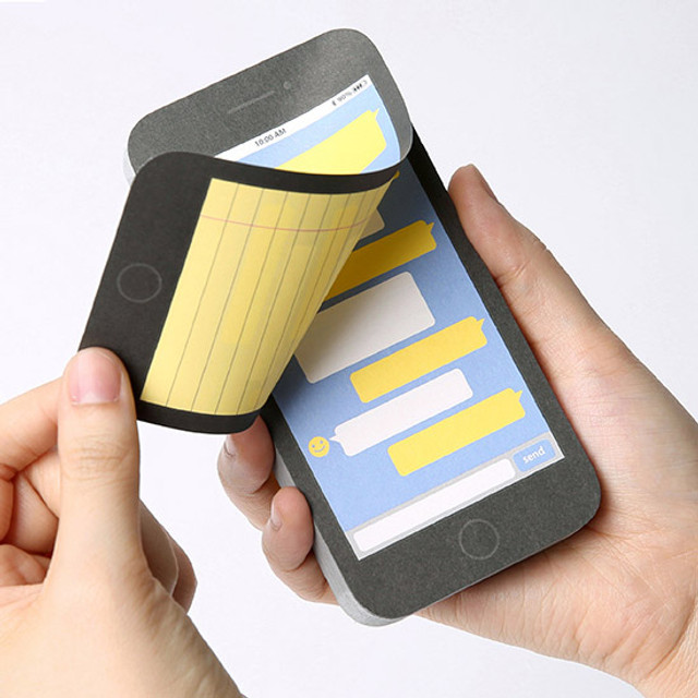 Smartphone message memo pad Smartphone message memo pad