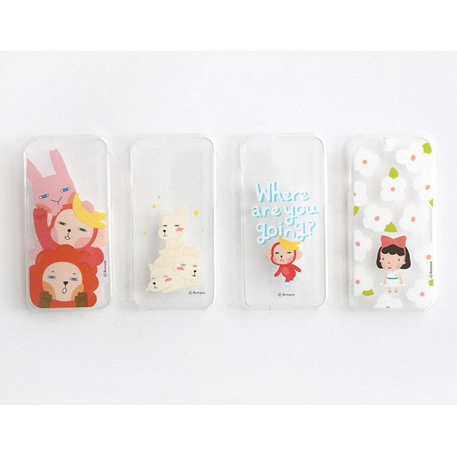 Hellogeeks Clear PC case cover for iPhone 6 Hellogeeks Clear PC case cover for iPhone 6