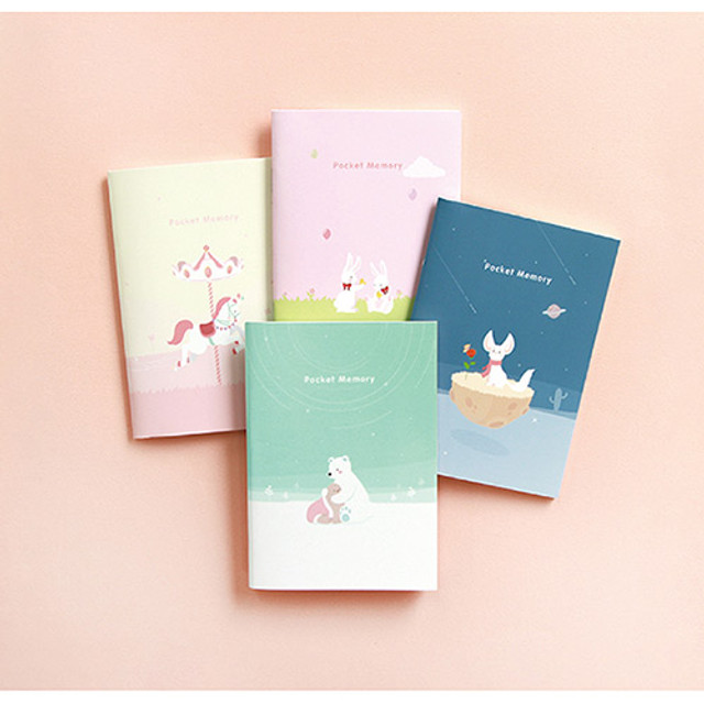 Animal friends memory lined and plain small notebook Animal friends memory lined and plain small notebook