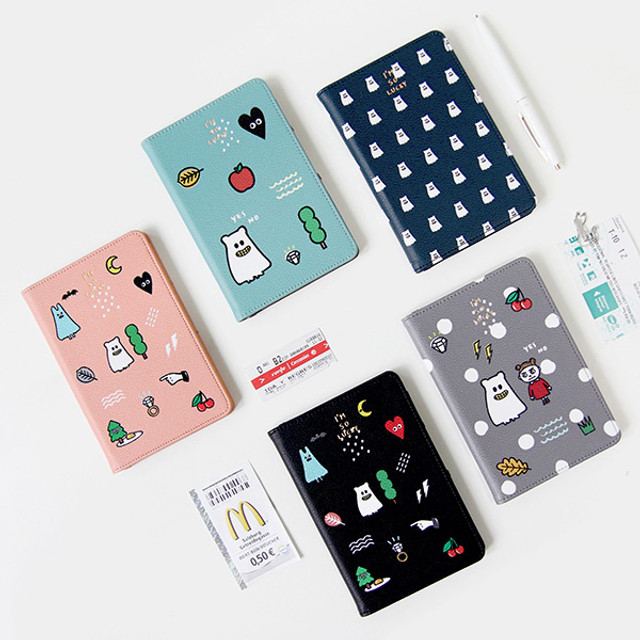 Ghost pop RFID blocking passport case Ghost pop RFID blocking passport case