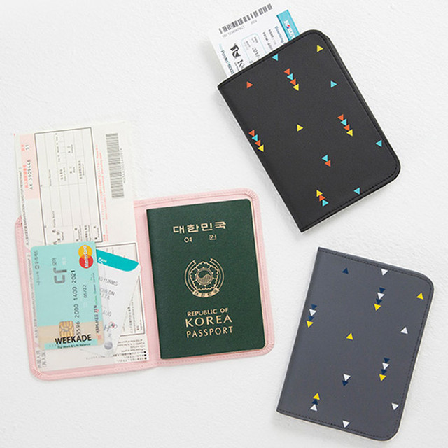 Weekade pattern travel passport holder case Weekade pattern travel passport holder case