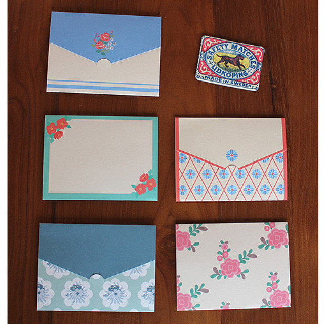 1972 pattern small folded card set 1972 pattern small folded card set