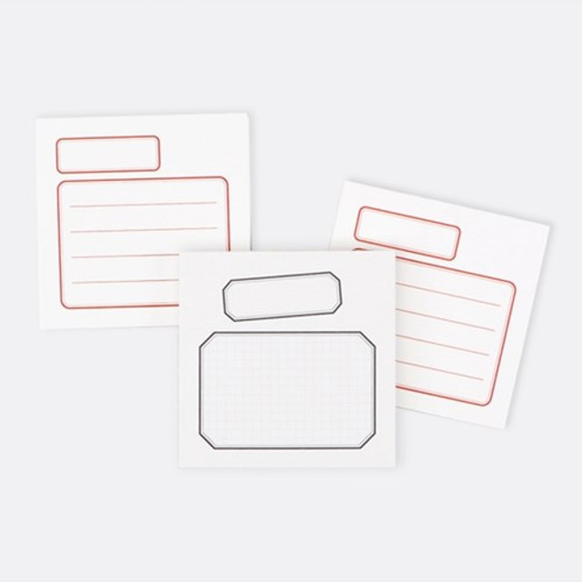 Rihoon Nemo life label memo notepad Rihoon Nemo life label memo notepad