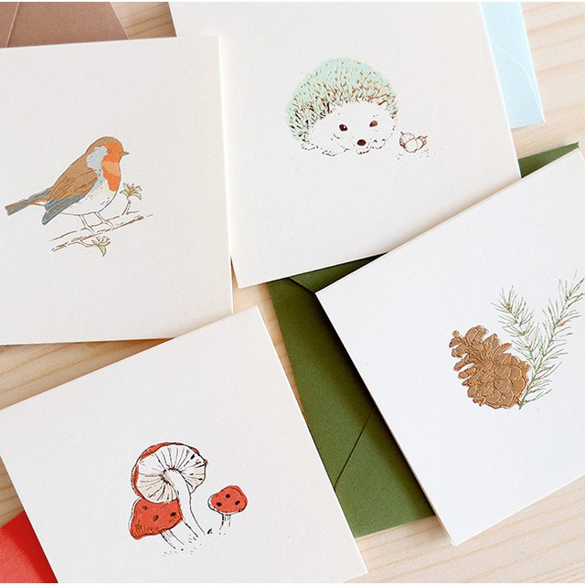 From the forest mini card with envelope From the forest mini card with envelope