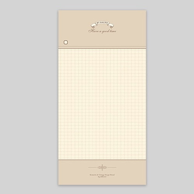 NACOO Have a good time grid notepad NACOO Have a good time grid notepad