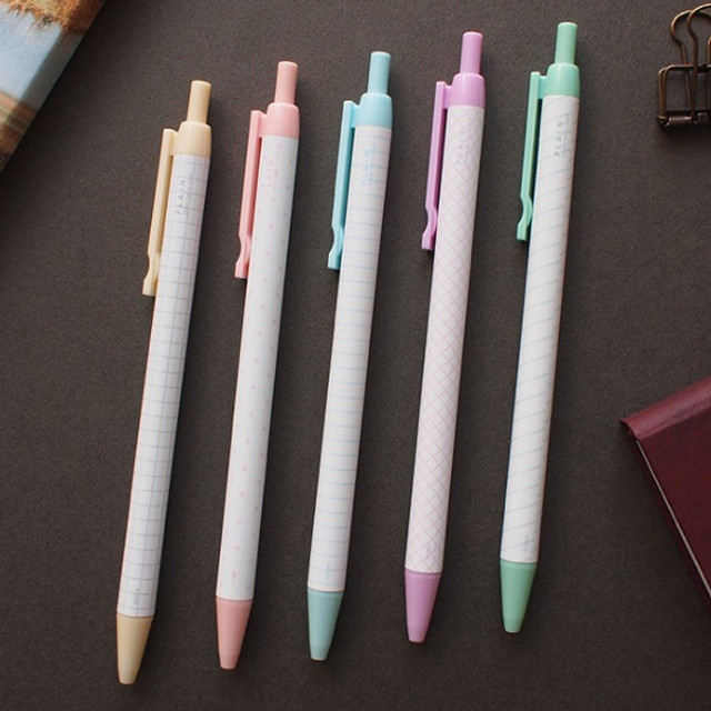 Hello Today Plain color ink 0.5 mm ballpoint pen - A type Hello Today Plain color ink 0.5 mm ballpoint pen - A type