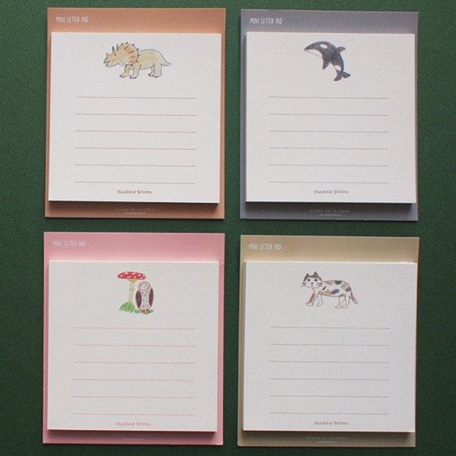 Hello Today Hushed brown small lined memo notepad Hello Today Hushed brown small lined memo notepad