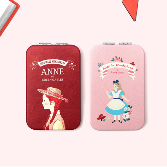 Bookfriends World literature folding hand mirror Bookfriends World literature folding hand mirror