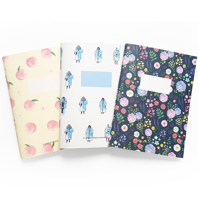 O-CHECK Spring come small blank school notebook O-CHECK Spring come small blank school notebook