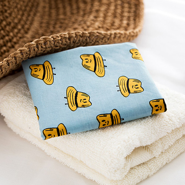 Livework Illustration pattern squared edge hankie handkerchief Livework Illustration pattern squared edge hankie handkerchief