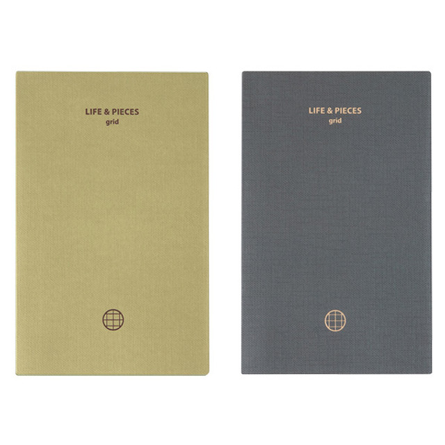 Livework Life and pieces small grid notebook Livework Life and pieces small grid notebook