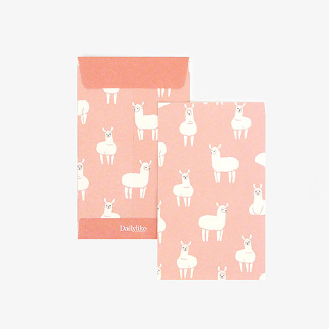 Dailylike Llama small card and envelope set Dailylike Llama small card and envelope set