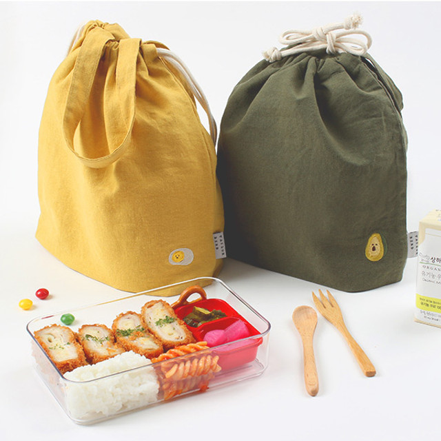 Wanna This Tailorbird embroidered medium drawstring pouch Wanna This Tailorbird embroidered medium drawstring pouch