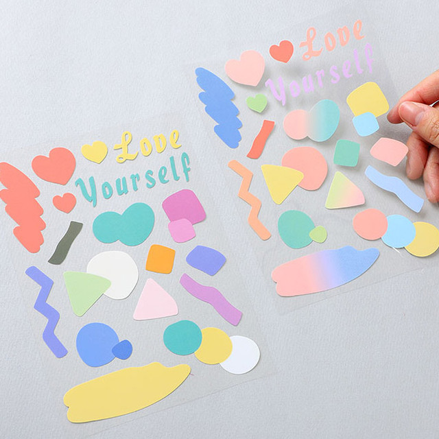 PLEPLE Point up removable paper sticker PLEPLE Point up removable paper sticker
