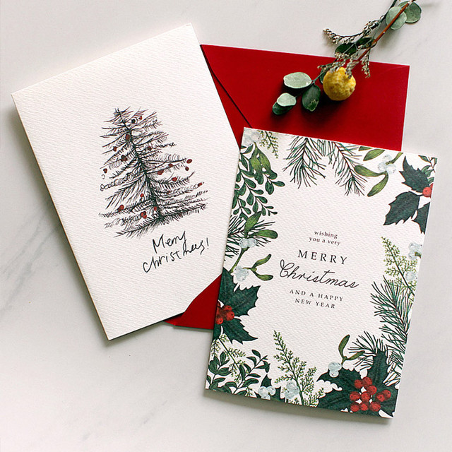 DBD Botanic Christmas card with envelope DBD Botanic Christmas card with envelope