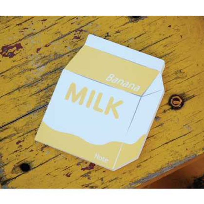 WM Milk packaging shape memo pad, note pad