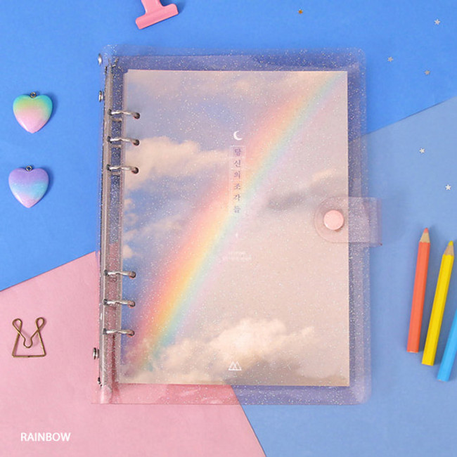 Rainbow - Second Mansion Piece of You A5 6-ring dateless weekly diary