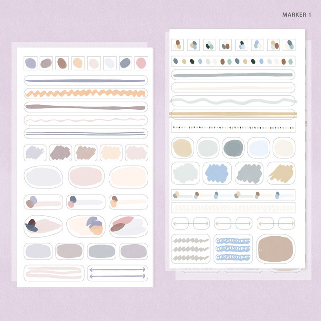 Marker 1 - Oh-ssumthing O-ssum sticker set for notes 