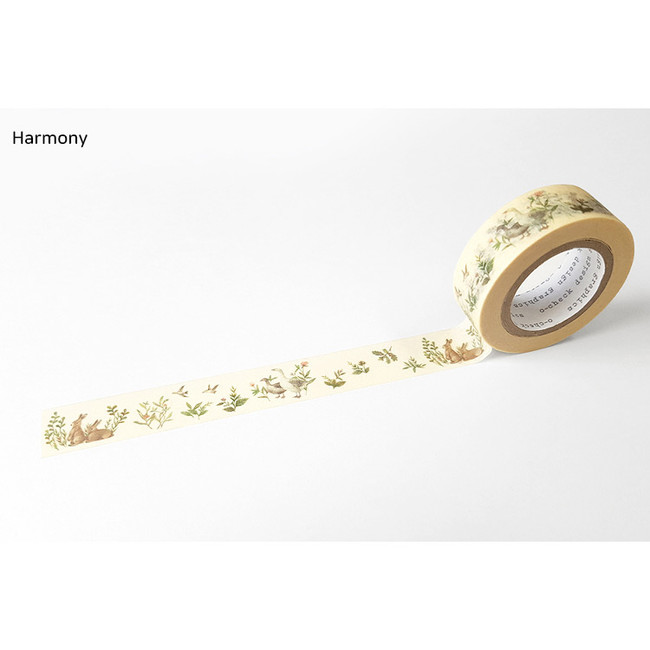 Harmony - O-CHECK Vintage decorative craft 15mm X 10m masking tape