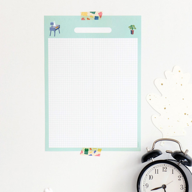 ICONIC Haru B5 size grid notes memo notepad