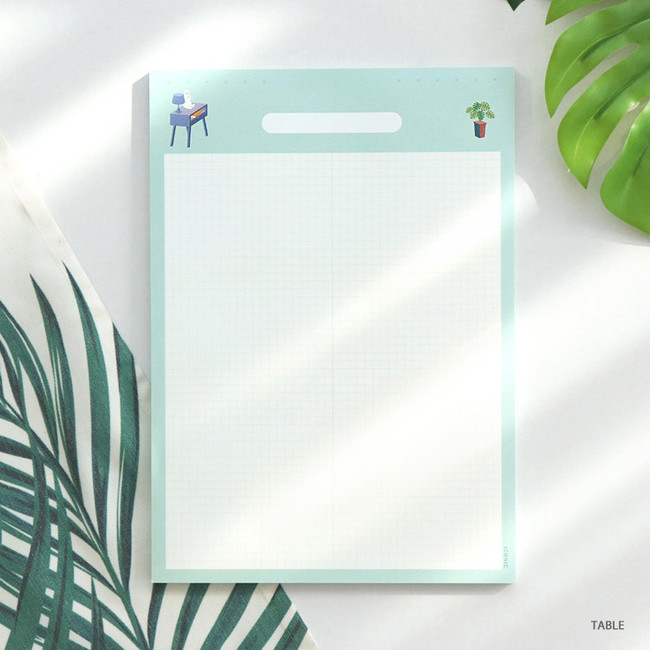 Table - ICONIC Haru B5 size grid notes memo notepad