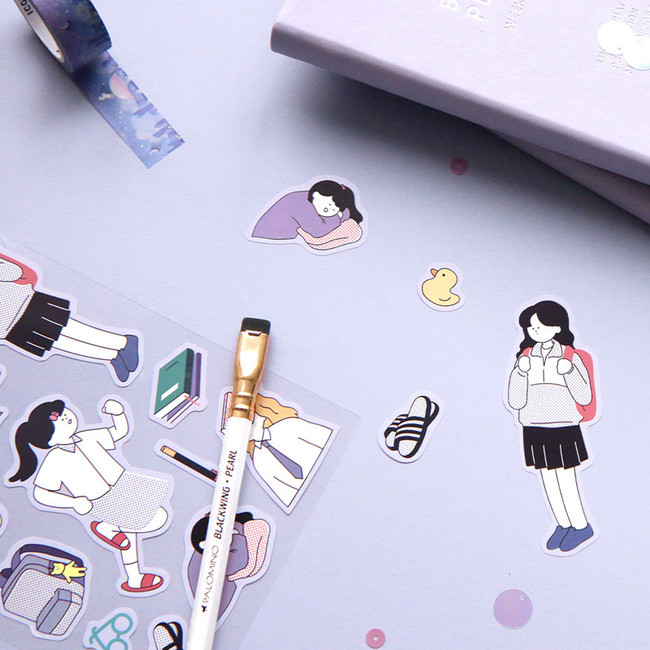 Usage example - ICONIC Haru removable craft decoration sticker