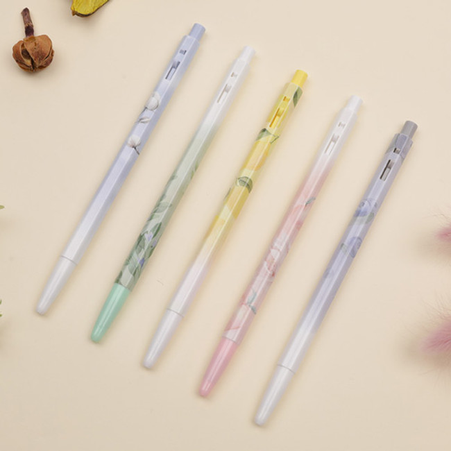 MONAMI 153 Aroma knock retractable ballpoint pen set