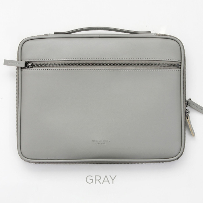 Gray - GMZ The Memo iPad tablet PC 11 inches sleeve pouch case