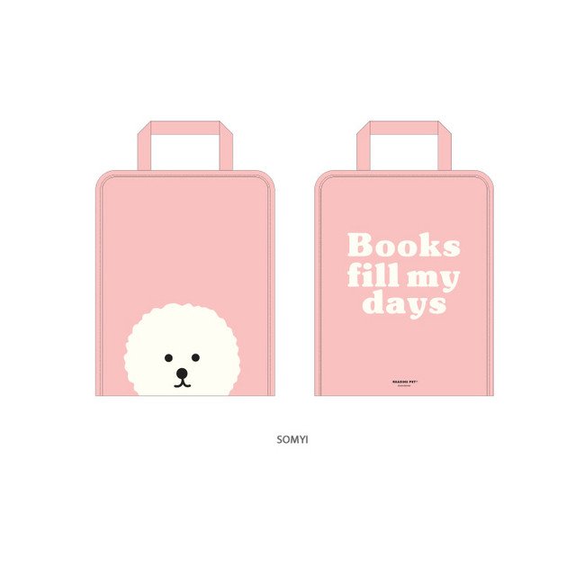 Somyi - Bookfriends Reading pet zip around file bag