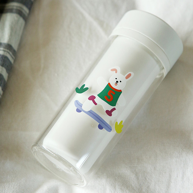 Usage example - Dailylike Rabbit's day removable paper deco sticker