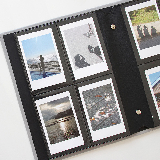 Usage example - My record Instax mini polaroid slip in pocket photo album
