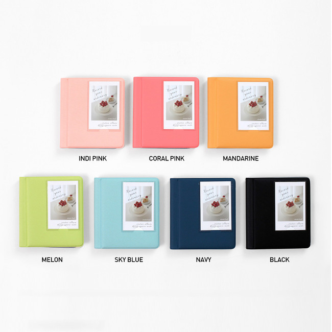 Color - 2NUL Instax mini slip in the pocket photo album