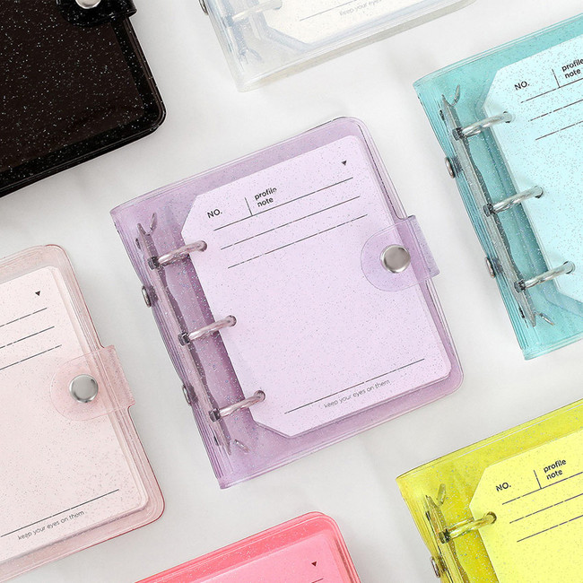 2NUL Profile 3 ring small diary notebook