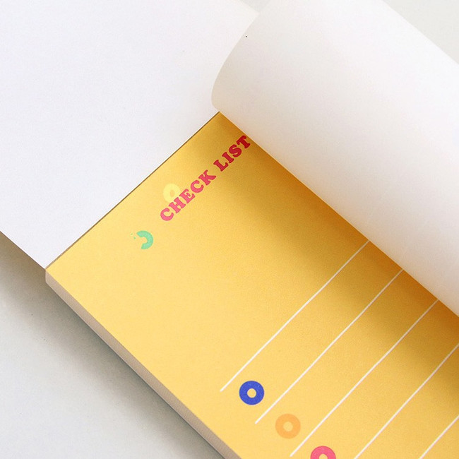 100gsm paper - ICONIC Merry memo checklist planner notepads