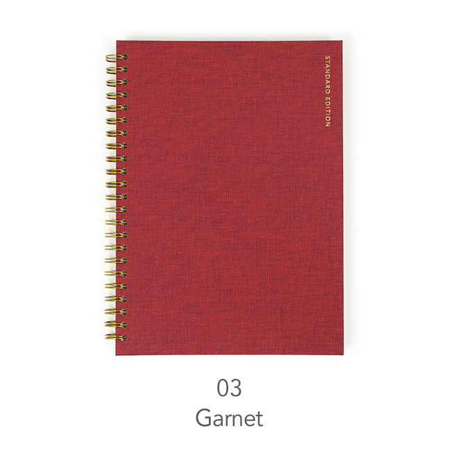 Garnet - PAPERIAN Standard A5 dateless monthly diary planner