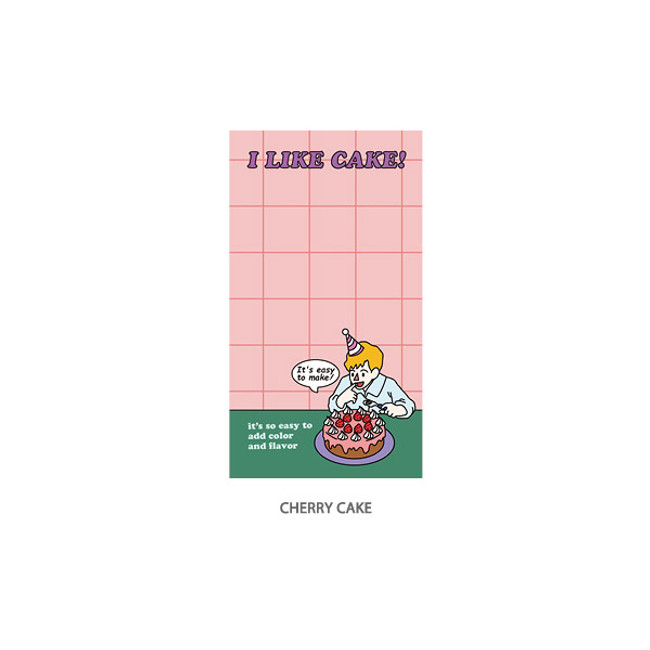 Cherry cake - Ardium Color point checklist blank memo notepad ver2